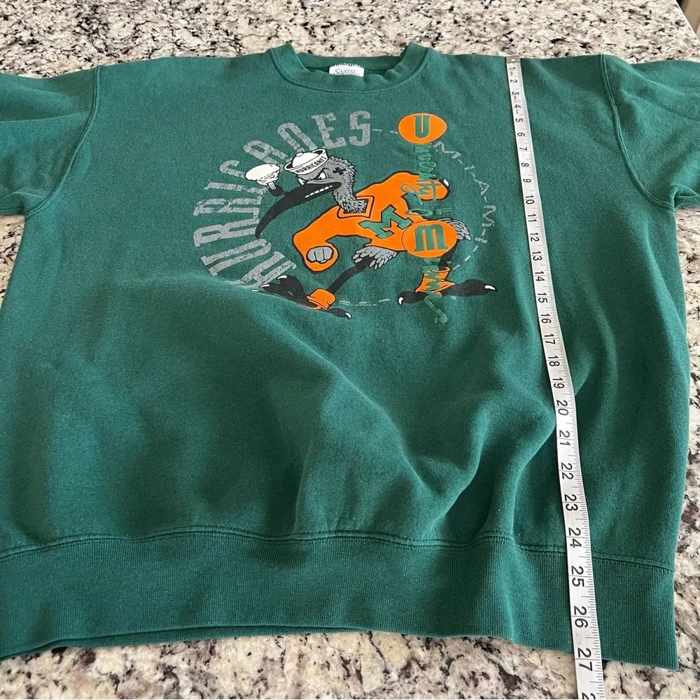 Vintage 90s Miami Hurricanes Crewneck Sweatshirt